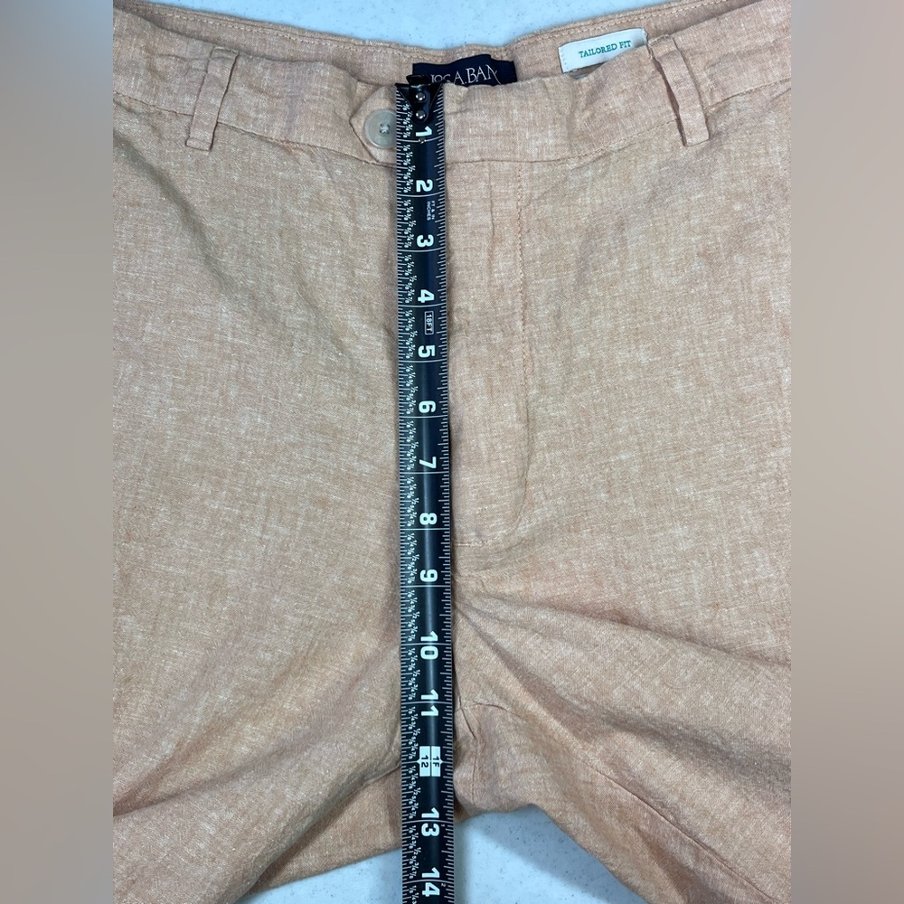 Jos. A. Bank Men’s Linen/Cotton 8.5” Tailored Fit Shorts. Size 36 - Picture 9 of 11